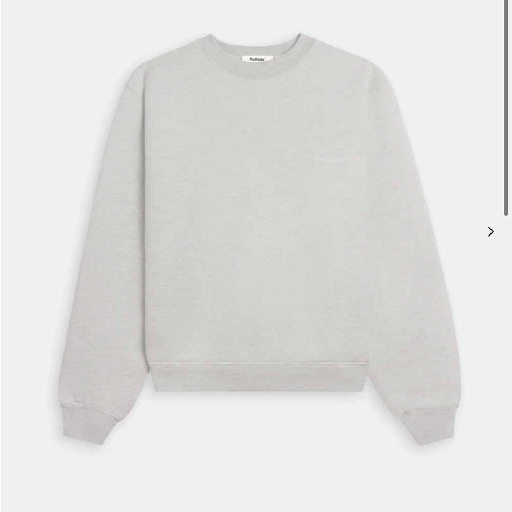 Madhappy Classic Fleece Crewneck - Oatmeal, L